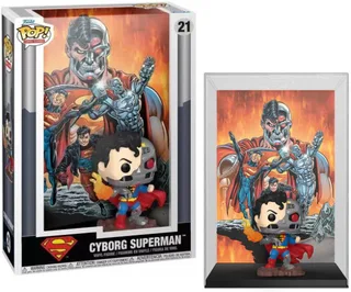 DC Comic Cover Funko Pop Vinyl: Cyborg Superman van Funko – productfoto 1 van 2