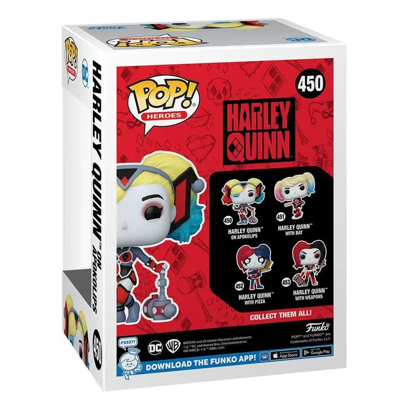DC Harley Quinn Funko Pop Vinyl: Harley Quinn On Apokolips van Funko – productfoto 2 van 3