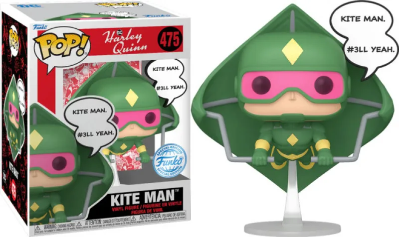 DC Harley Quinn Funko Pop Vinyl: Kite Man van Funko – productfoto 1 van 2