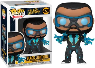 DC's Black Lightning Funko Pop Vinyl: Black Lightning van Funko – productfoto 1 van 3