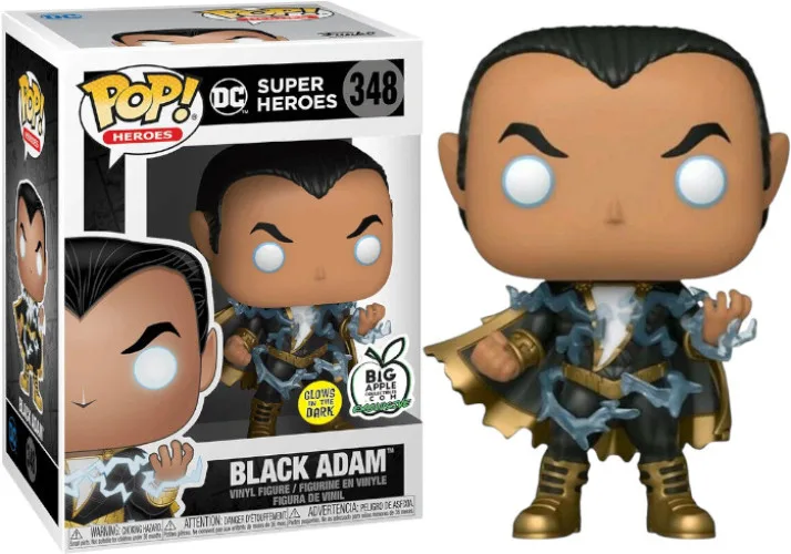 DC Super Heroes Funko Pop Vinyl: Black Adam (Glow in the Dark) van Funko – productfoto