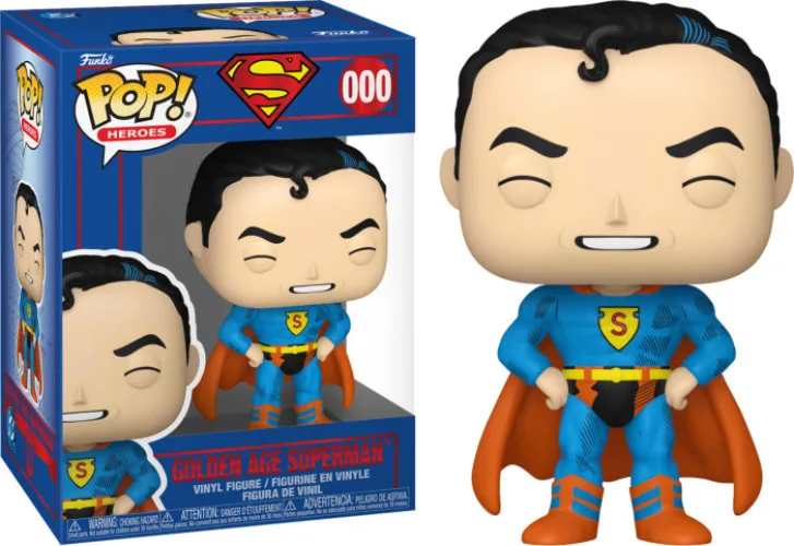 DC Superman Funko Pop Vinyl: Golden Age Superman van Funko – productfoto 1 van 2