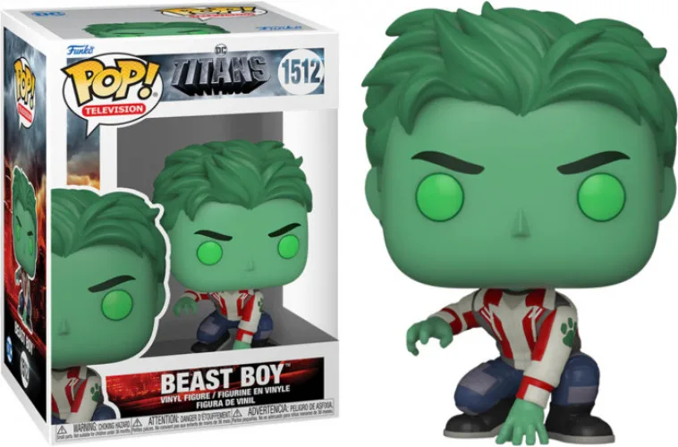 DC Titans Funko Pop Vinyl: Beast Boy by Funko – product photo 1 of 2