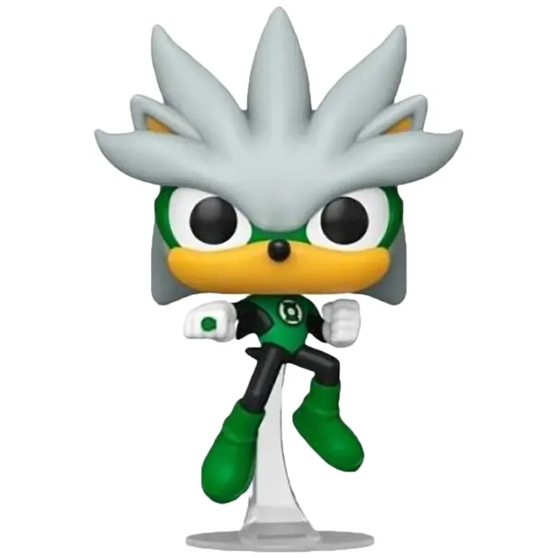 DC x Sonic the Hedgehog Funko Pop Vinyl: Silver (Green Lantern) by Funko – product photo 2 of 2