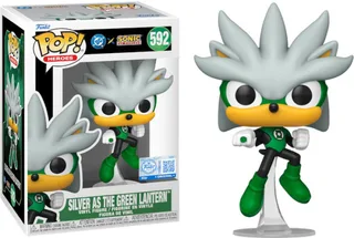 DC x Sonic the Hedgehog Funko Pop Vinyl: Silver (Green Lantern) by Funko – product photo 1 of 2