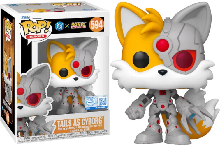DC x Sonic the Hedgehog Funko Pop Vinyl: Tails (Cyborg) by Funko – product photo 1 of 2