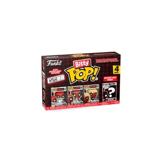 Deadpool Funko Bitty Pop! 4-Pack: Deadpool Sleepover / Deadpool LARP / Deadpool Heavy Metal by Funko – product photo 2 of 4