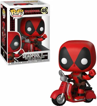 Deadpool Funko Pop Vinyl: Deadpool and Scooter van Funko – productfoto 1 van 2