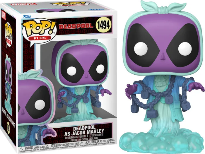Deadpool Funko Pop Vinyl: Deadpool as Jacob Marley by Funko – product photo 1 of 2