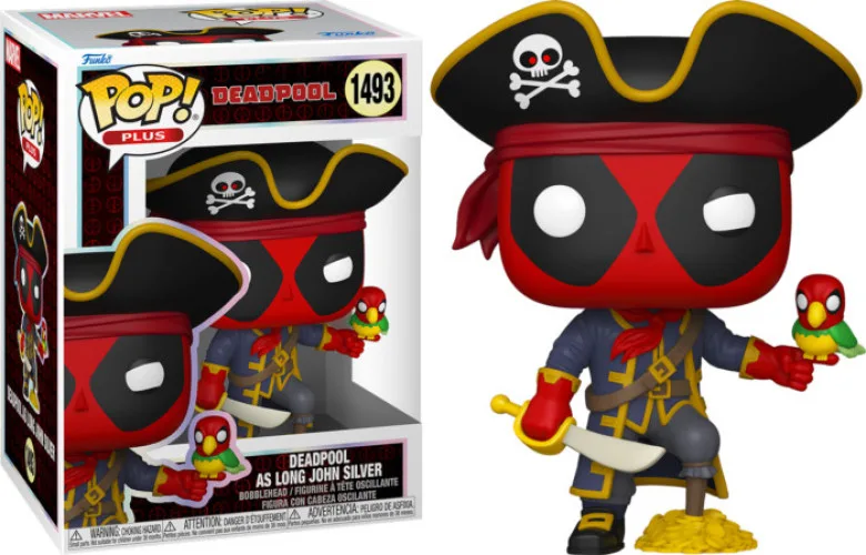 Deadpool Funko Pop Vinyl: Deadpool as Long John Silver van Funko – productfoto 1 van 2