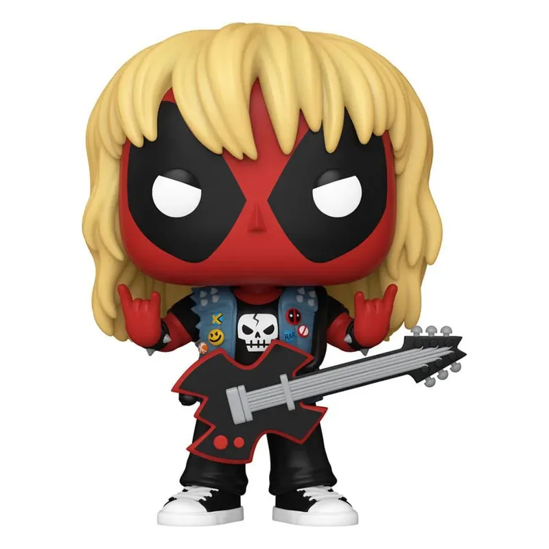 Deadpool Funko Pop Vinyl: Deadpool Metal Band van Funko – productfoto 3 van 3