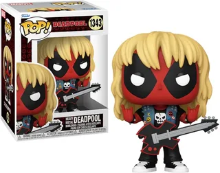 Deadpool Funko Pop Vinyl: Deadpool Metal Band van Funko – productfoto 1 van 3