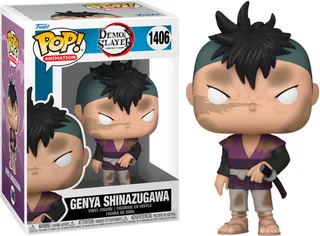 Demon Slayer Kimetsu no Yaiba Funko Pop Vinyl: Genya Shinazugawa van Funko – productfoto 1 van 3