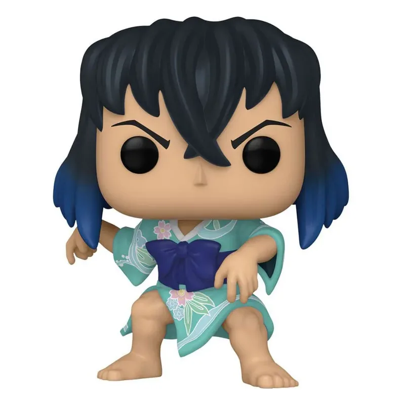 Demon Slayer Kimetsu No Yaiba Funko Pop Vinyl: Inosuke Hashibara (Kimono) van Funko – productfoto 3 van 3