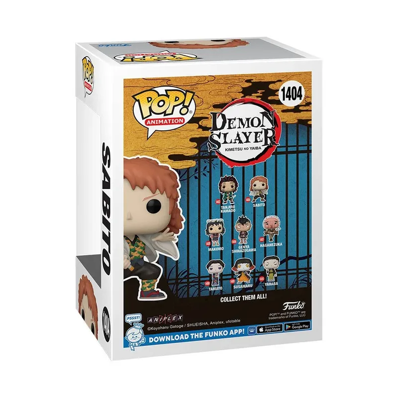 Demon Slayer Kimetsu No Yaiba Funko Pop Vinyl: Sabito van Funko – productfoto 2 van 3