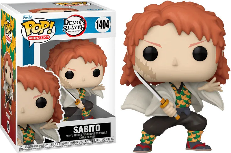 Demon Slayer Kimetsu No Yaiba Funko Pop Vinyl: Sabito van Funko – productfoto 1 van 3
