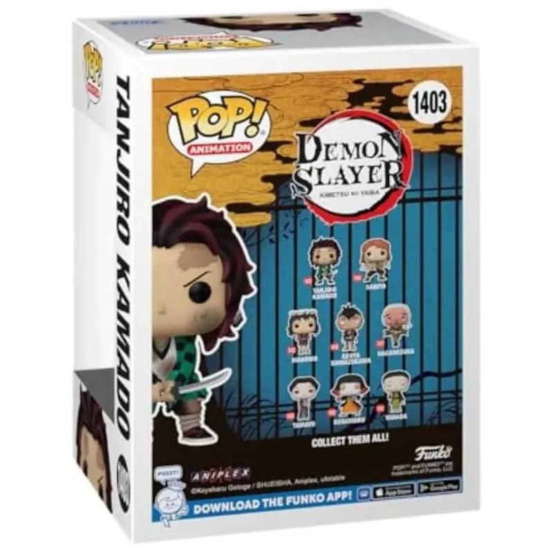 Demon Slayer Kimetsu No Yaiba Funko Pop Vinyl: Tanjiro Kamado (Training) van Funko – productfoto 2 van 3