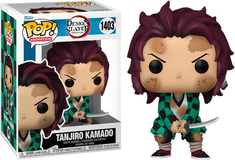 Demon Slayer Kimetsu No Yaiba Funko Pop Vinyl: Tanjiro Kamado (Training) van Funko – productfoto 1 van 3