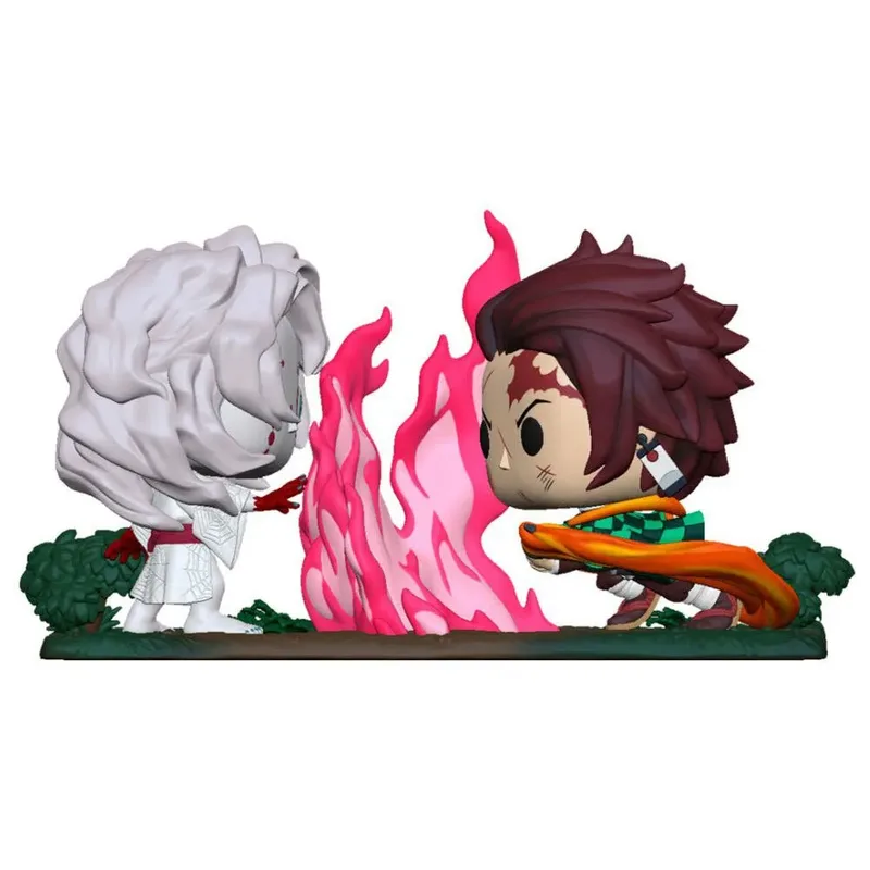 Demon Slayer Kimetsu no Yaiba Pop! Moment Vinyl: Tanjiro vs. Rui van Funko – productfoto 2 van 2