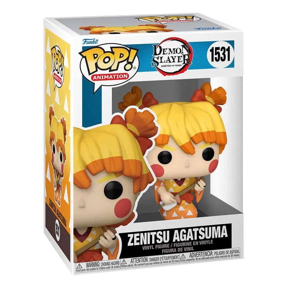 Demon Slayer Zenitsu Kimono Figur 9 Cm fra Funko – produktbillede