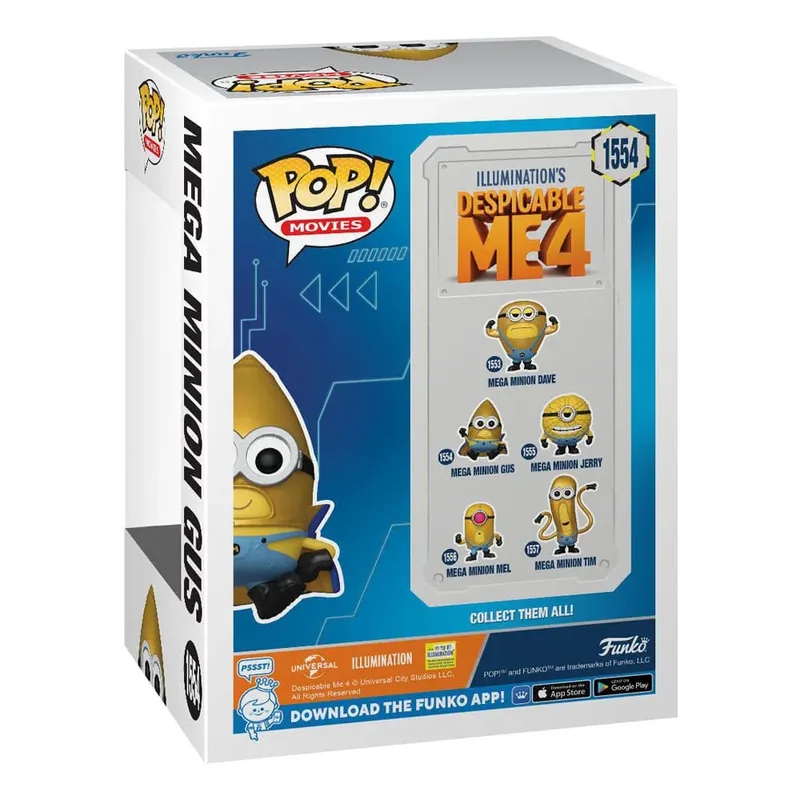 Despicable ME 4 Funko Pop Vinyl: Mega Minion Gus van Funko – productfoto 2 van 3