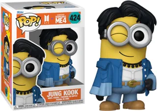 Despicable ME 4 x BTS Funko Pop Vinyl: Jung Kook van Funko – productfoto 1 van 2
