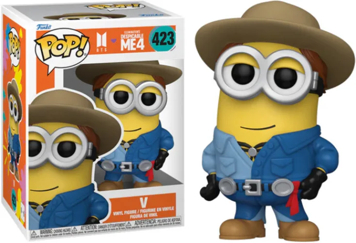 Despicable ME 4 x BTS Funko Pop Vinyl: V van Funko – productfoto 1 van 2