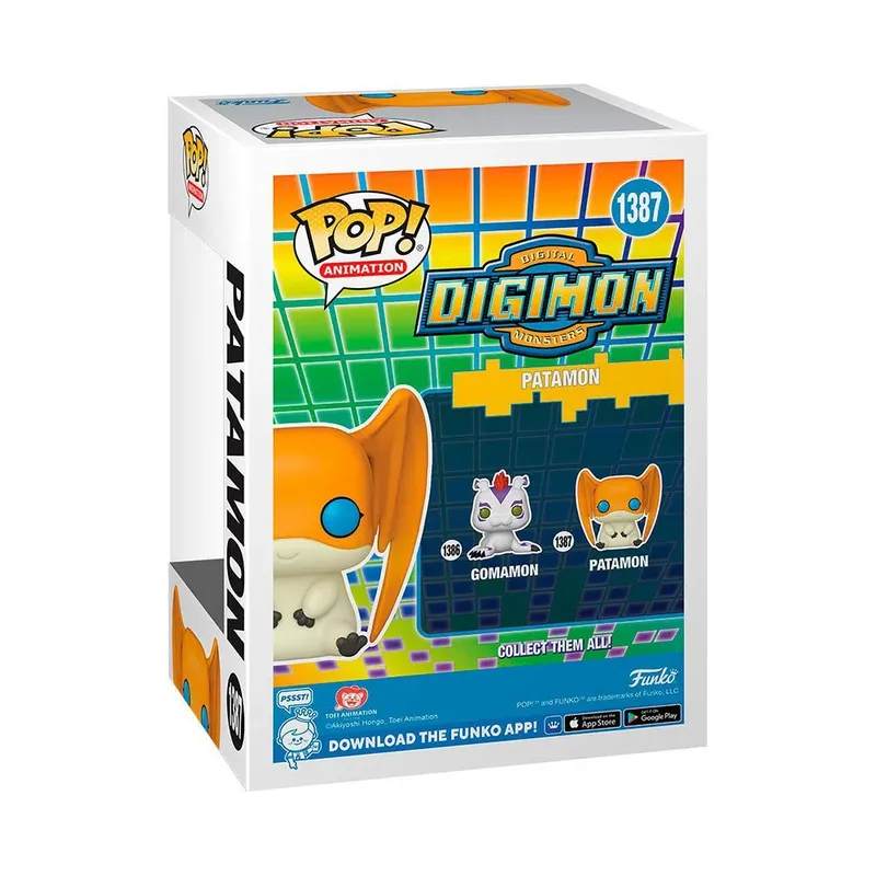 Digimon Funko Pop Vinyl: Patamon by Funko – product photo 2 of 3