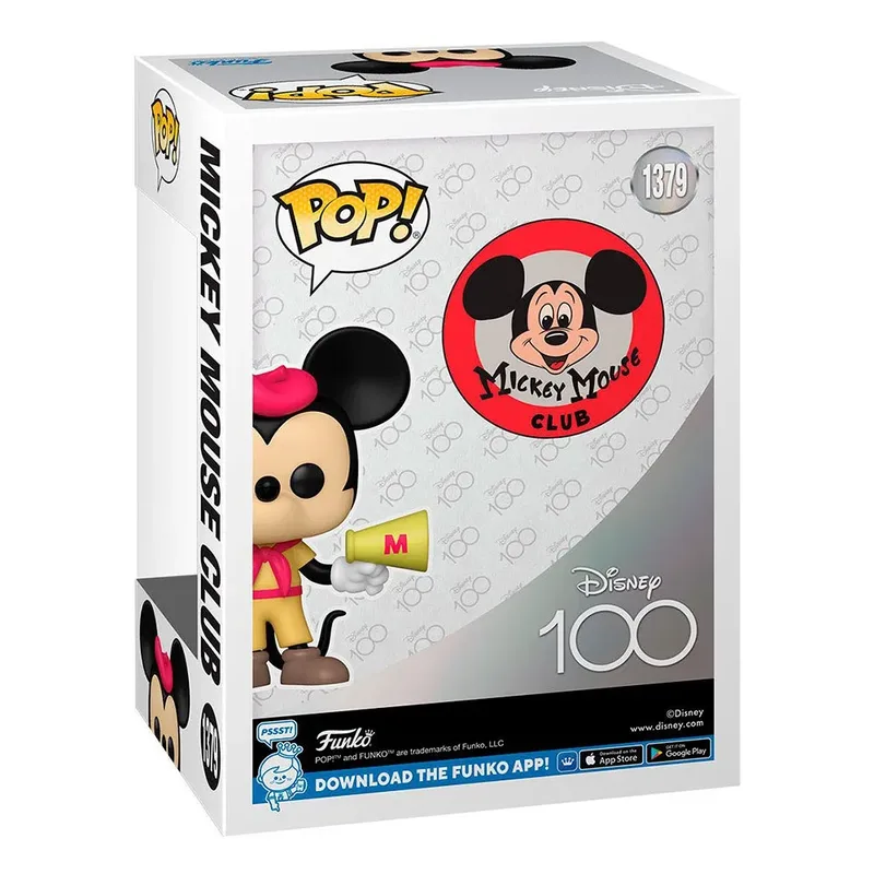 Disney 100 Years Funko Pop Vinyl: Mickey Mouse Club van Funko – productfoto 2 van 3