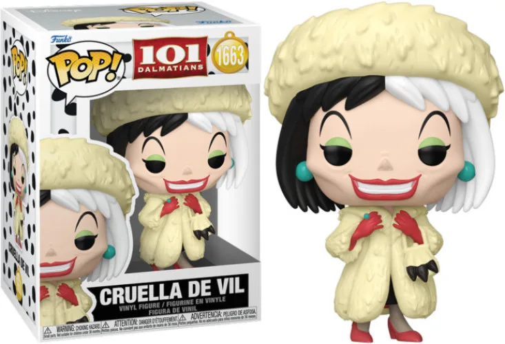 Disney 101 Dalmatians (1961) Funko Pop! Vinyl: Cruella De Vil by Funko – product photo 1 of 5