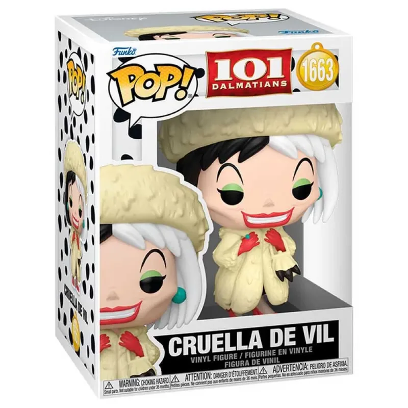 Disney 101 Dalmatians (1961) Funko Pop! Vinyl: Cruella De Vil by Funko – product photo 4 of 5