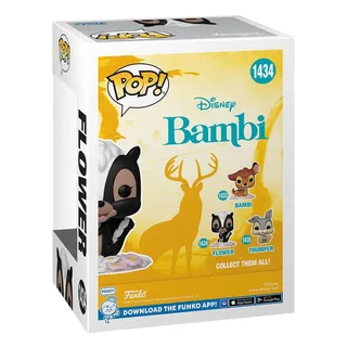 Disney: Bambi 80th Anniversary Funko Pop Vinyl: Flower by Funko – product photo 2 of 3
