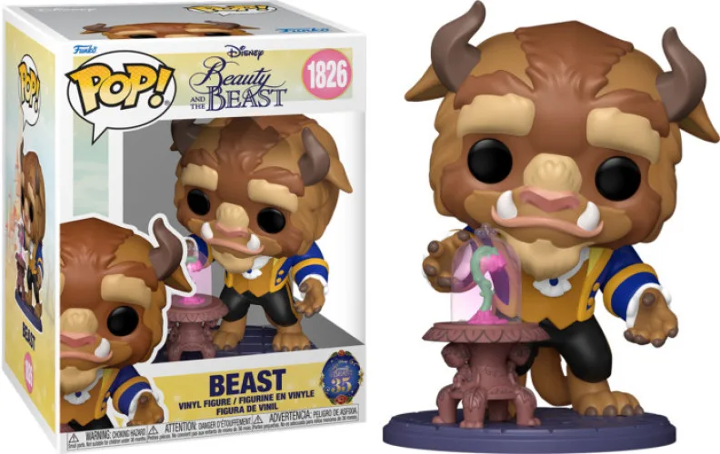 Disney Beauty and the Beast Premium Funko Pop Vinyl: Beast (1826) de Funko – photo produit