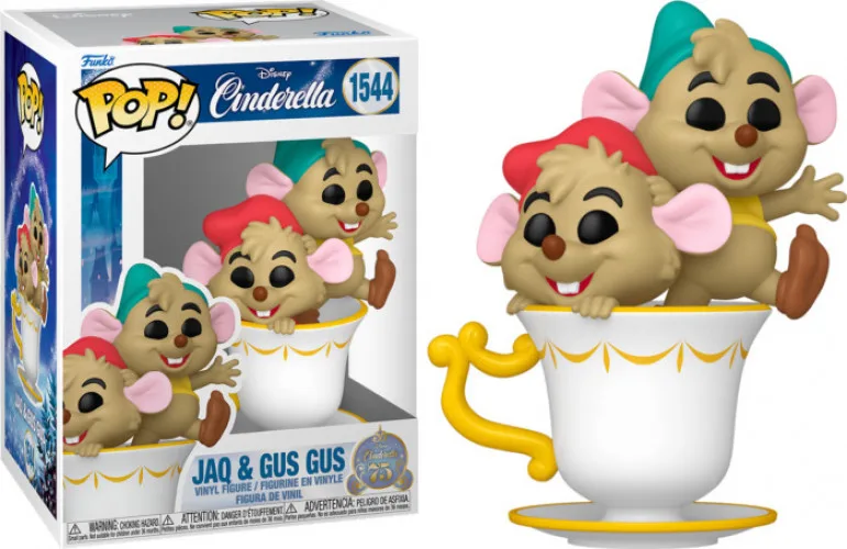 Disney Cinderella Funko Pop Vinyl: Jaq & Gus Gus van Funko – productfoto
