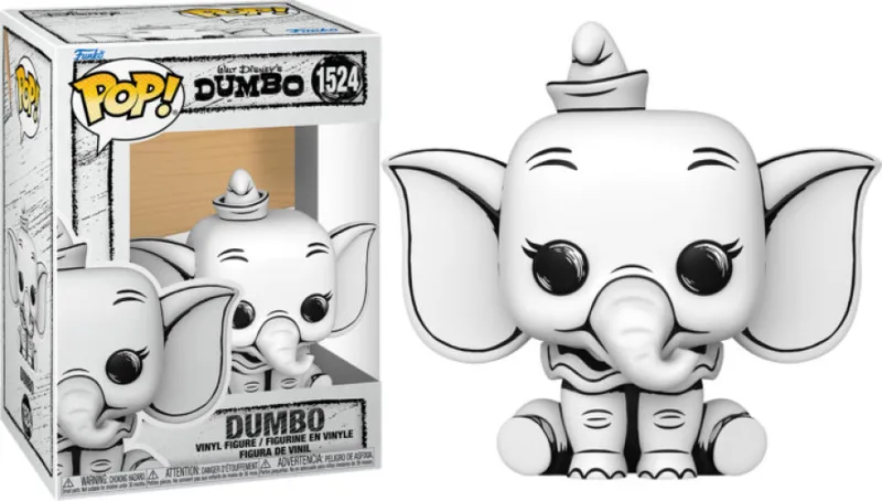 Disney Dumbo Funko Pop Vinyl: Dumbo (Sketched) van Funko – productfoto