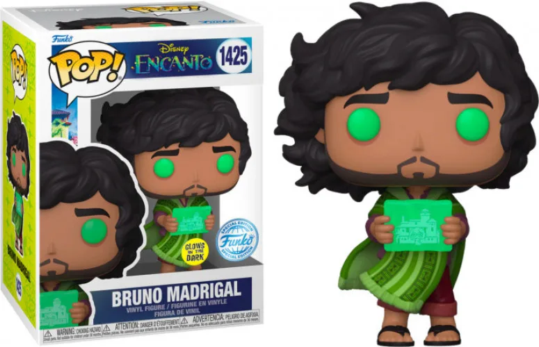 Disney Encanto Funko Pop Vinyl: Bruno Madrigal (Glow in the Dark) by Funko – product photo