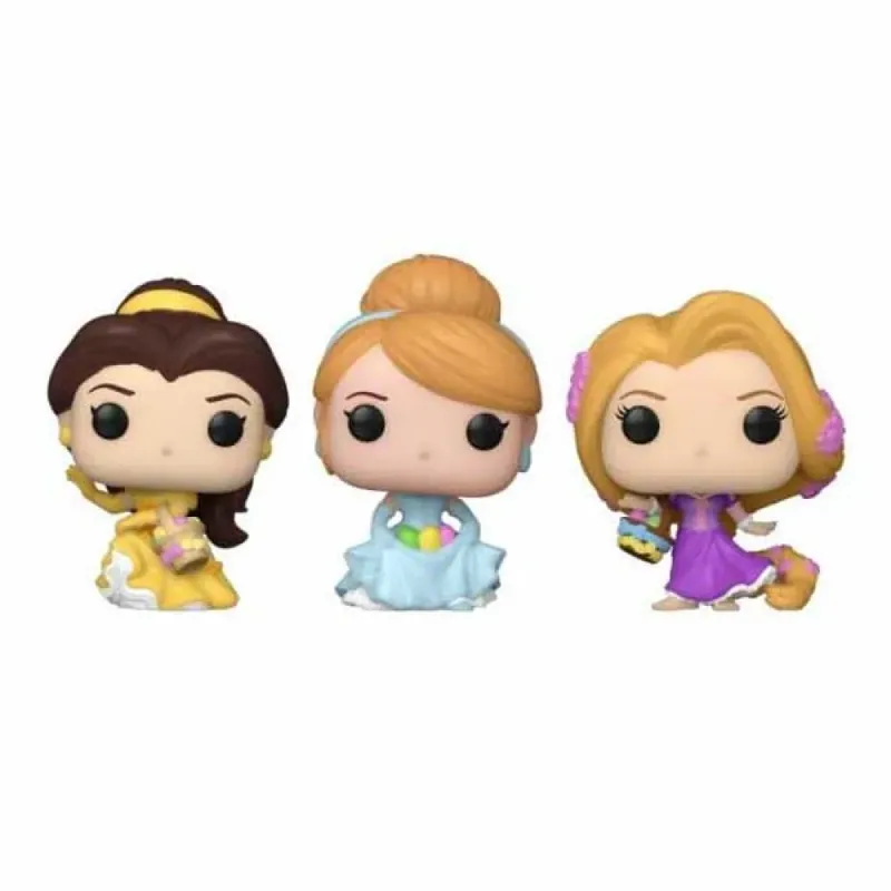 Disney Funko Pocket Pop! Easter Egg: Belle / Cinderella / Rapunzel 3-Pack by Funko – product photo 2 of 2