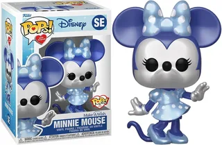 Disney Funko Pop Vinyl: Make-A-Wish Minnie Mouse Metallic Blue van Funko – productfoto 1 van 3