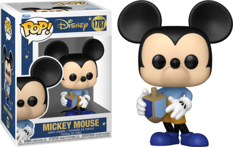 Disney Funko Pop Vinyl: Mickey Mouse with Dreidel (1787) van Funko – productfoto
