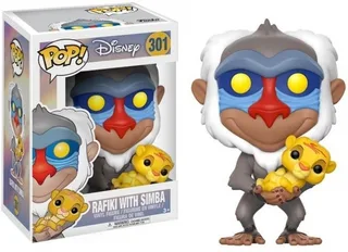 Disney Funko Pop Vinyl: Rafiki with Simba by Funko – product photo 1 of 2