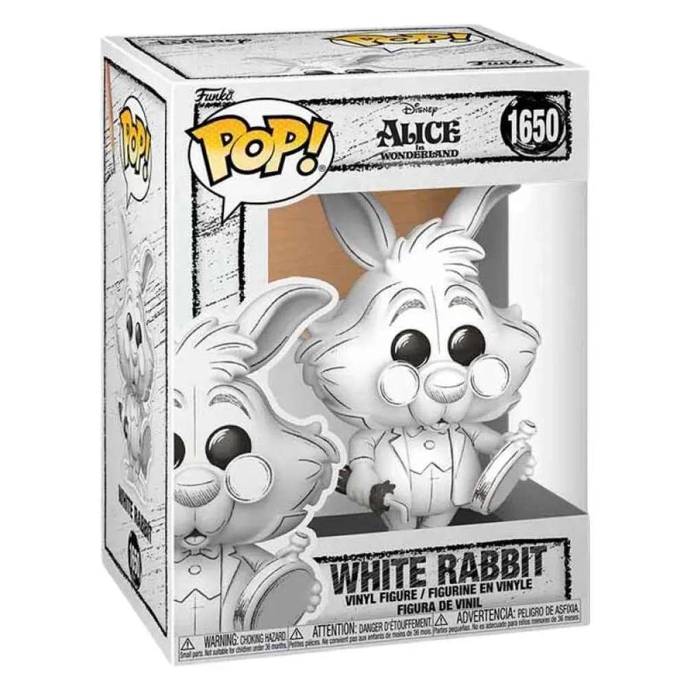 Figurine De Lapin Blanc Esquissée Disney 9 Cm de Funko – photo produit