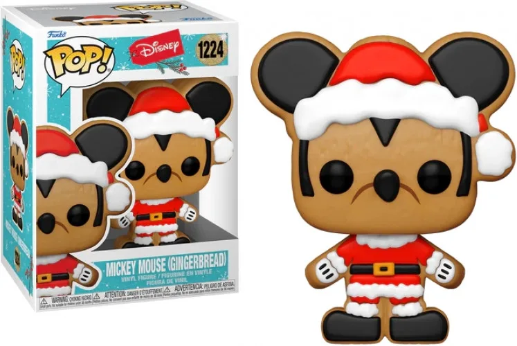 Disney Holiday Funko Pop Vinyl: Santa Mickey (Gingerbread) by Funko – product photo