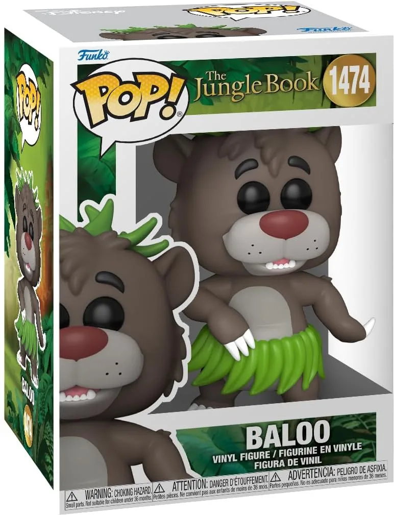 Disney Jungle Book Funko Pop Vinyl: Baloo by Funko – product photo 1 of 2