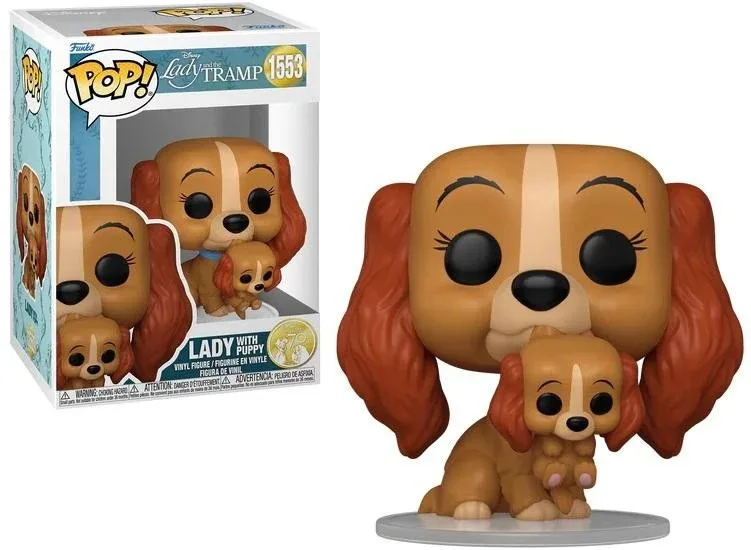 Disney Lady and The Tramp Funko Pop Vinyl: Lady with Puppy van Funko – productfoto 1 van 2