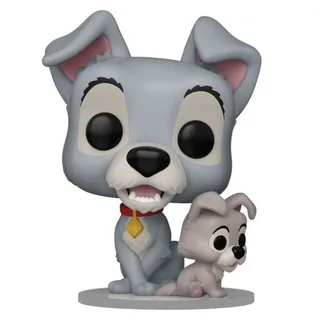 Disney Lady and The Tramp Funko Pop Vinyl: Tramp with Puppy van Funko – productfoto 2 van 2