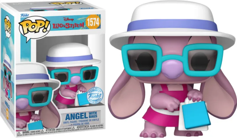 Disney Lilo & Stitch Funko Pop Vinyl: Angel with Bags van Funko – productfoto