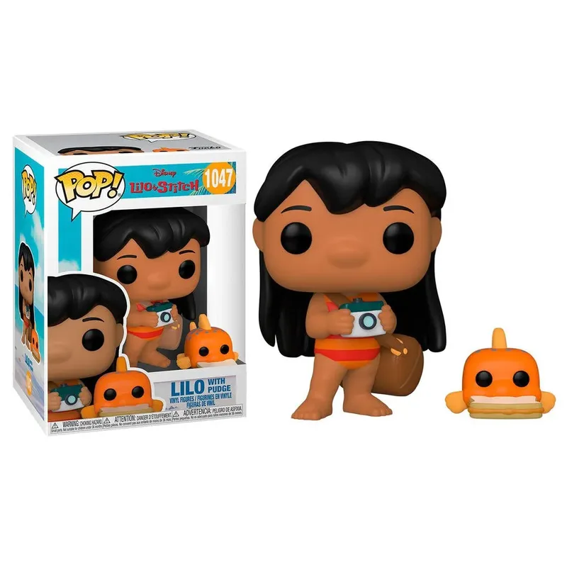Disney Lilo & Stitch Funko Pop Vinyl: Lilo with Pudge by Funko – product photo 3 of 3