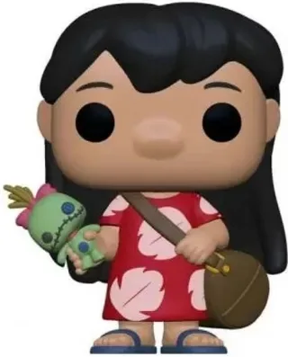 Disney Lilo & Stitch Funko Pop Vinyl: Lilo with Scrump van Funko – productfoto 1 van 3