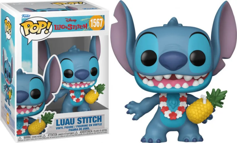 Disney Lilo & Stitch Funko Pop Vinyl: Luau Stitch van Funko – productfoto 1 van 2