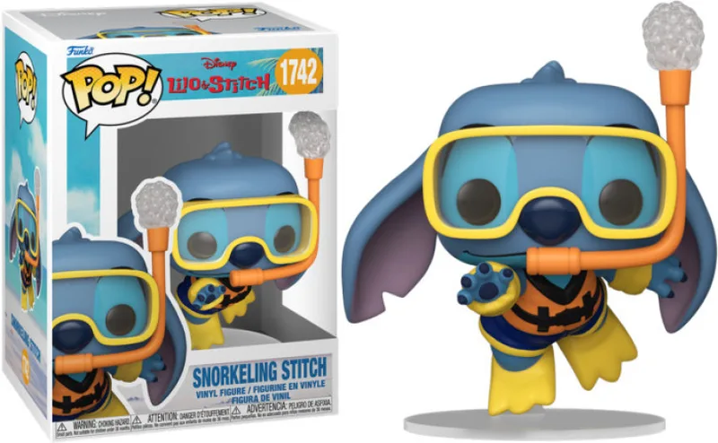 Disney Lilo & Stitch Funko Pop Vinyl: Snorkeling Stitch van Funko – productfoto